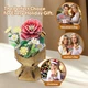 Конструктор-головоломка Cubic Fun 3D Puzzle Букет цветов Камелия 108 эл, W3302H - изображение 7