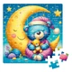 Пазл Vladi Toys De.tail Сонный медвежонок 64 эл (DT1234-05) - изображение 2