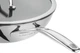 Patelnia z pokrywką Zwilling J.A. Henckels Peak Wok srebrna 30 cm (4009839703478) - obraz 3