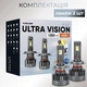 Светодиодные лампы H7 для авто Carlamp Ultra Vision Led автолампы 9400 Lm 6000 K (UVH7) - изображение 8