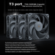 Вентилятор Phanteks T30 120 мм PWM 3шт (PH-F120T30) - изображение 2