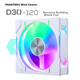 Вентилятор Phanteks D30 120 мм PWM ARGB White - зображення 2