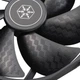 Вентилятор Silverstone Shark Black SF140B 140 мм PWM - зображення 3