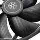 Вентилятор Silverstone Shark Black SF140B 140 мм PWM - зображення 4
