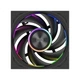 Вентилятор PcCooler Light Wing F7 X120 ARGB 120 мм PWM Black - изображение 1