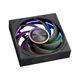 Вентилятор PcCooler Light Wing F7 X120 ARGB 120 мм PWM Black - изображение 4