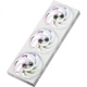 Вентилятор PcCooler Light Wing F7 X120 ARGB 120 мм PWM 3 шт White - изображение 1