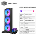 Система водяного охлаждения CoolerMaster Ice God G360 Dragon Shadow 2 ARGB (MLX-D36M-A25SZ-R1) - изображение 4