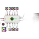 Контроллер вентиляторов AUSEN Ziyi ARGB Synchronized Hub White (ZY-607) - изображение 2