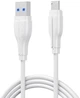Кабель Bavin U-CB385-M Fast Charging 18W Micro-USB/Type-C 1 м White (U-CB385-M WH) - изображение 1