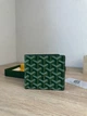 Гаманець Goyard монограмний чоловічий гаярд у фірмовій коробкці Гоярд зелений - зображення 4