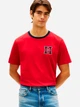 Футболка хлопковая длинная мужская Tommy Hilfiger 647166357 M Красная (1161365802) - изображение 1