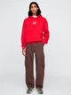 Худі утеплене чоловіче GAP 208400125 2XL Червоне (1161328227) - зображення 3