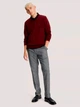 Пуловер мужской Tommy Hilfiger 561149946 3XL Бордовый (1161285113) - изображение 3