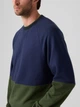 Свитшот на флисе мужской Levi`s 873726742 XL Синий/Зеленый (1160664096) - изображение 3