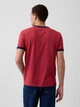 Футболка бавовняна чоловіча GAP 182644183 2XL Червона (1160663751) - зображення 2