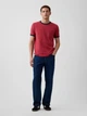 Футболка бавовняна чоловіча GAP 182644183 2XL Червона (1160663751) - зображення 3