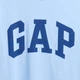 Футболка бавовняна довга чоловіча Gap 654206592 XXL Блакитна (1161094978) - зображення 5