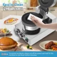 Електричний прес для бургерів UFO Goodfood WB1RHB, антипригарний, 50–300°C, таймер 0–5 хв - изображение 5