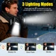 Перчатки с подогревом и LED подсветкой 7500 мАч, размер XL - изображение 6
