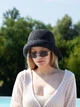 Панама женская летняя из рафии D.Hats Черный - изображение 1