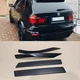 Реснички на стопы BMW Х5 E70 2007-2013 стеклопластик под покраску - изображение 4