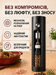 Мельница для специй перца соли электрическая аккумуляторная мельница набор 2 шт солонка и перечница электрическая на USB для измельчения с подсветкой подставкой для зарядки OnePro 74048 - изображение 4