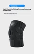 Наколенники Pelliot Outdoor для походов и треккинга, черные, комплект 2 шт - изображение 6