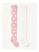 Колготки набор 2шт. хлопковые для девочки Lidl LYCRA® BDO103765 050-56 см (0-2 months) Комбинированный - изображение 1
