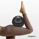 Мяч для пилатеса EasyFit 20 см черный (для фитнеса, гимнастики, тренировок и упражнений) - изображение 2