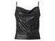 Топ из блестящей ткани для женщины Esmara LYCRA® 468620 S Черный - изображение 1