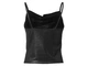 Топ из блестящей ткани для женщины Esmara LYCRA® 468620 S Черный - изображение 3