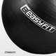 Фитбол EasyFit BalanceBall 55 см черный (гимнастический мяч для фитнеса, упражнений и тренировок) - изображение 5