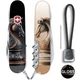 Складной нож Victorinox HUNTSMAN ZODIAC Шахматный конь 1.3713.3.Z5310pk - изображение 3