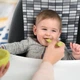 Набор детских силиконовых ложек для кормления и обучения Olababy (2 шт.) - изображение 3