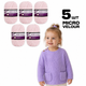 Упаковка 5шт, Candy-yarn Micro Velour, Бледно-розовый №04, микровелюр 40 г/100 м, плюшевая пряжа для вязания игрушек, амигуруми, пледов - изображение 1