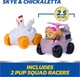 Пускові установки Щенячий патруль Paw Patrol Skye Pup Squad Launchers with Chickaletta 2 Pack - зображення 6