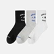 Носки Graphics QTR Crew (3 пари) 43-46 (L) 29-31 см (AC9932PAS1) - изображение 3