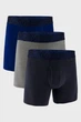Трусы боксеры, 3 штуки Under Armour 46(S) Синий-серый (153952) - изображение 1