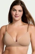 Комплект белья: бюстгальтер с уплотнённой чашкой и трусики слип Victoria's Secret 75C/M Бежевый (153904) - изображение 2