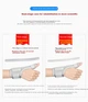 Бандаж GUANAI на запястье с фиксацией большого пальца при тендините и теносиновите, реабилитационный - изображение 9