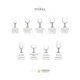 Набор бокалов для вина Bohemia Klaudie (Sterna) 4S149/00000/230 (230 мл, 6 шт) - изображение 2