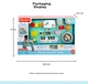 Музичний навчальний стіл Fisher-Price Smart Play Fashion HTJ66 - зображення 10