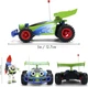 Колекційна машинка Jada Toys Disney Pixar Toy Story Turbo Buggy 1:24 з фігуркою Базза Лайтера (4006333105036) - зображення 3