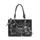 Сумка в стиле Лолита чёрная Lolita Bag Black 35x25x10 см - изображение 1
