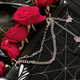 Сумка в стиле Лолита чёрная Lolita Bag Black 35x25x10 см - изображение 5