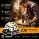 Аккумуляторная дрель-шуруповерт DEKO GCD20DU2A-S6 20V (2 АКБ 1.5 Ач, кейс, расширенный набор 73+ предмета) - изображение 12