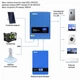 Гібридний інвертор Anenji 6200W-48V-WiFi 120 А - зображення 4