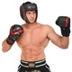 Перчатки боксерские тренировочные на липучке Fistrage Fight Gear 6488 размер 12 унций Black-Red - изображение 7
