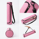 Чохол для килимка сумка для йога килимка SP-Sport Yoga Bag 1188 розмір 70х15 см Pink - зображення 4